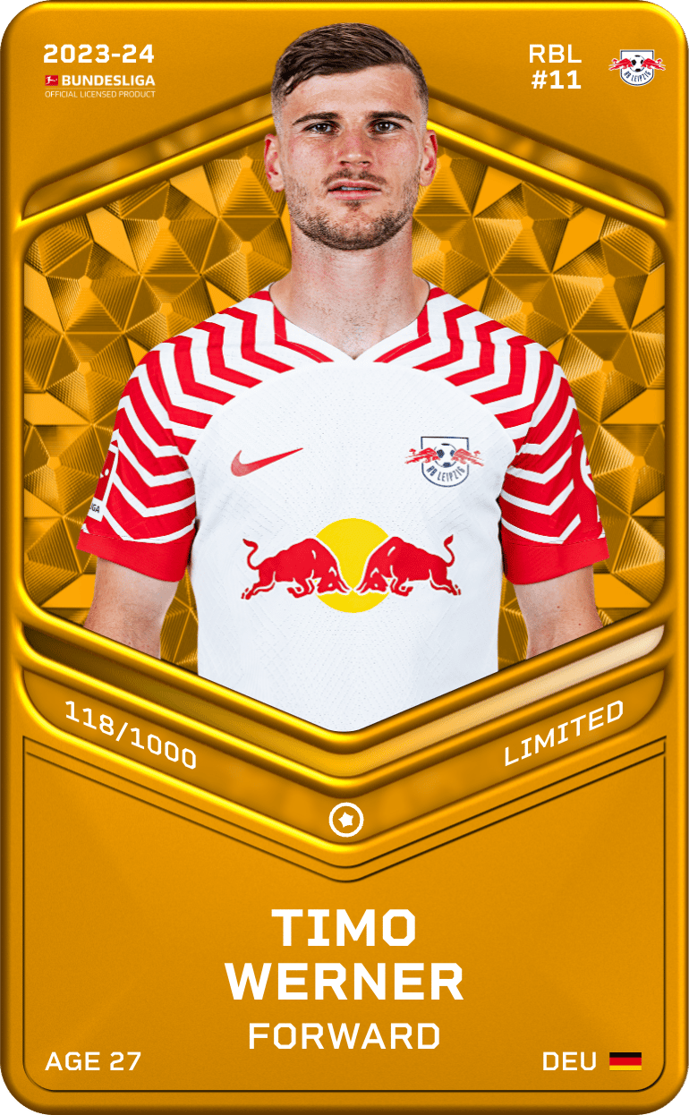 Timo Werner 2023-24 • Limited 118/1000