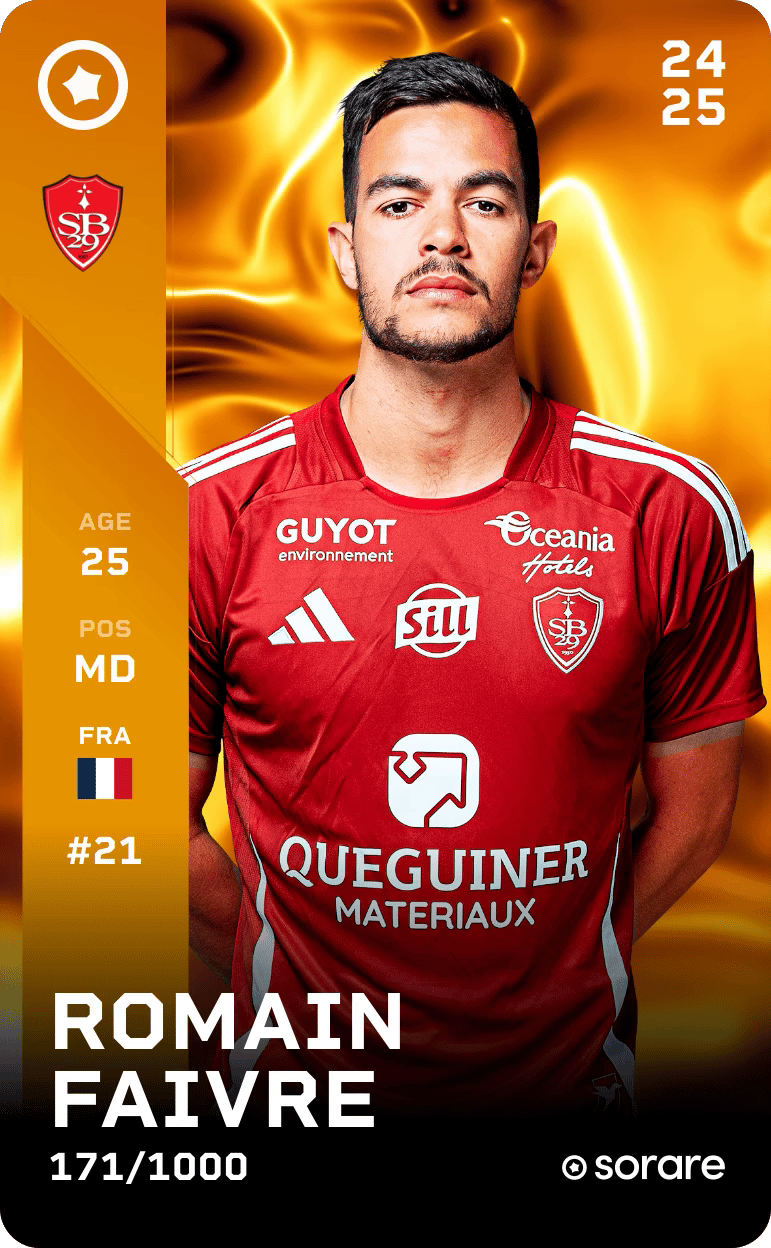 Romain Faivre 2024-25 • Limited 171/1000