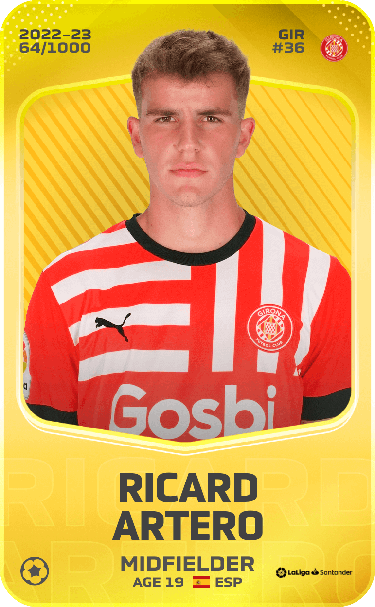 Ricard Artero 2022-23 • Limited 64/1000