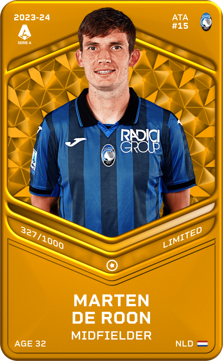 Marten de Roon 2023-24 • Limited 327/1000