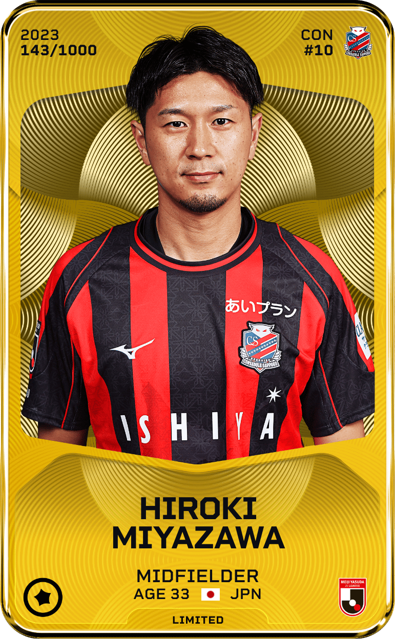 Hiroki Miyazawa 2023-24 • Limited 143/1000