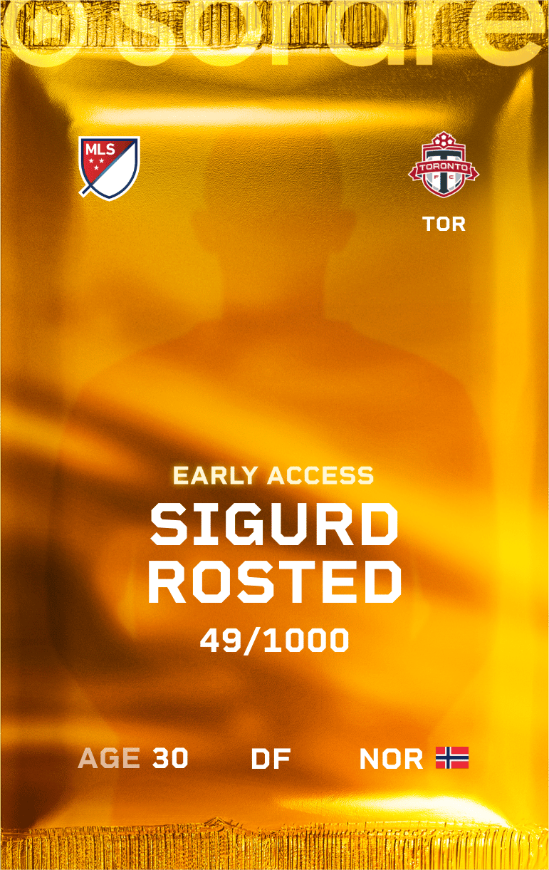 Sigurd Rosted 2025-26 • Limited 49/1000