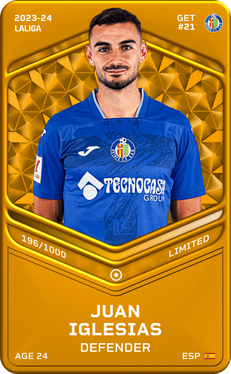 Juan Iglesias 2023-24 • Limited 196/1000