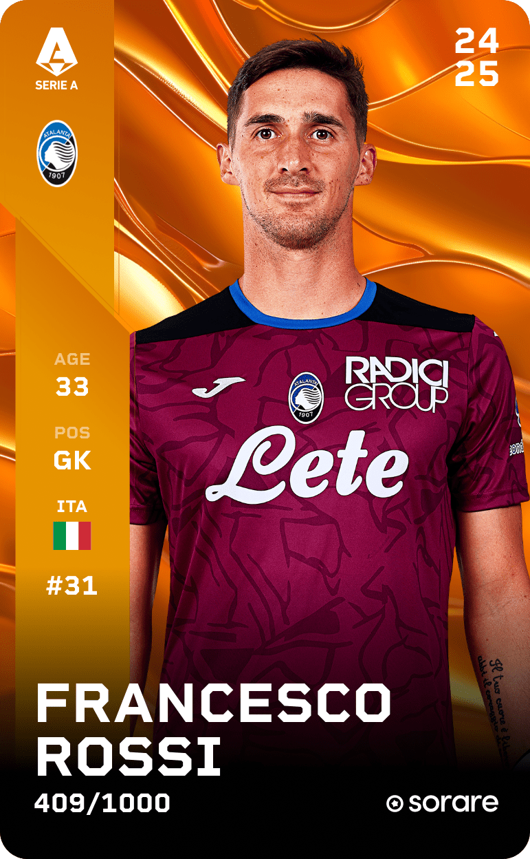 Francesco Rossi 2024-25 • Limited 409/1000