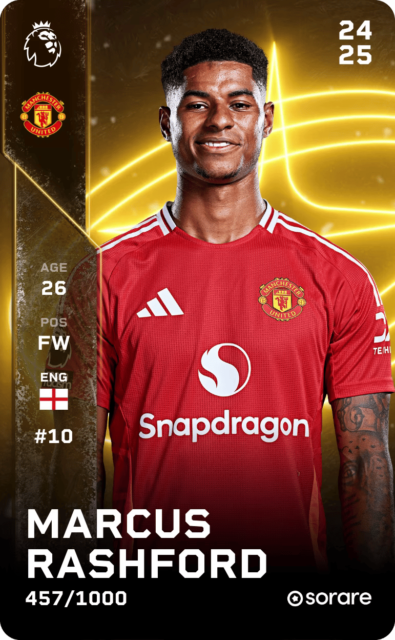 Marcus Rashford 2024-25 • Limited 457/1000