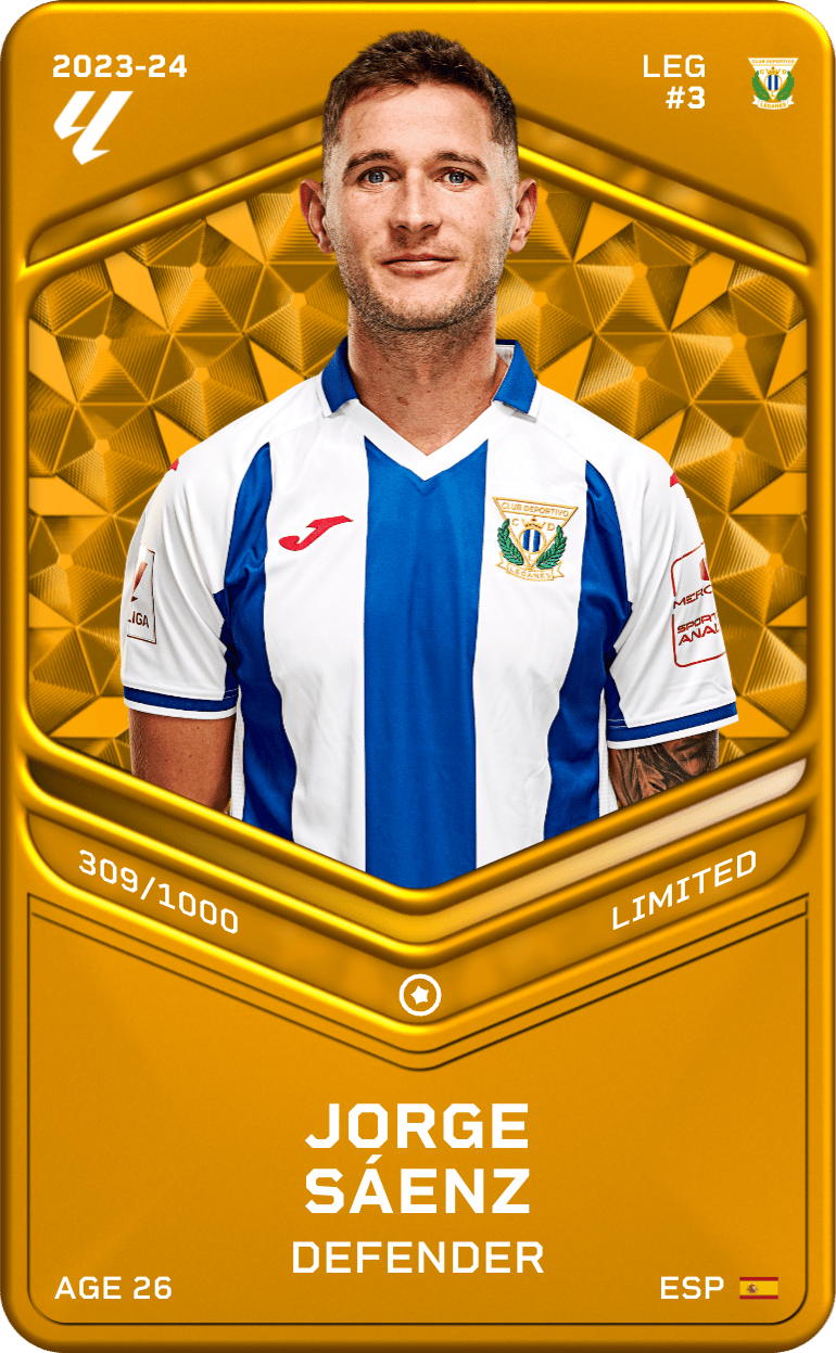 Jorge Sáenz 2023-24 • Limited 309/1000