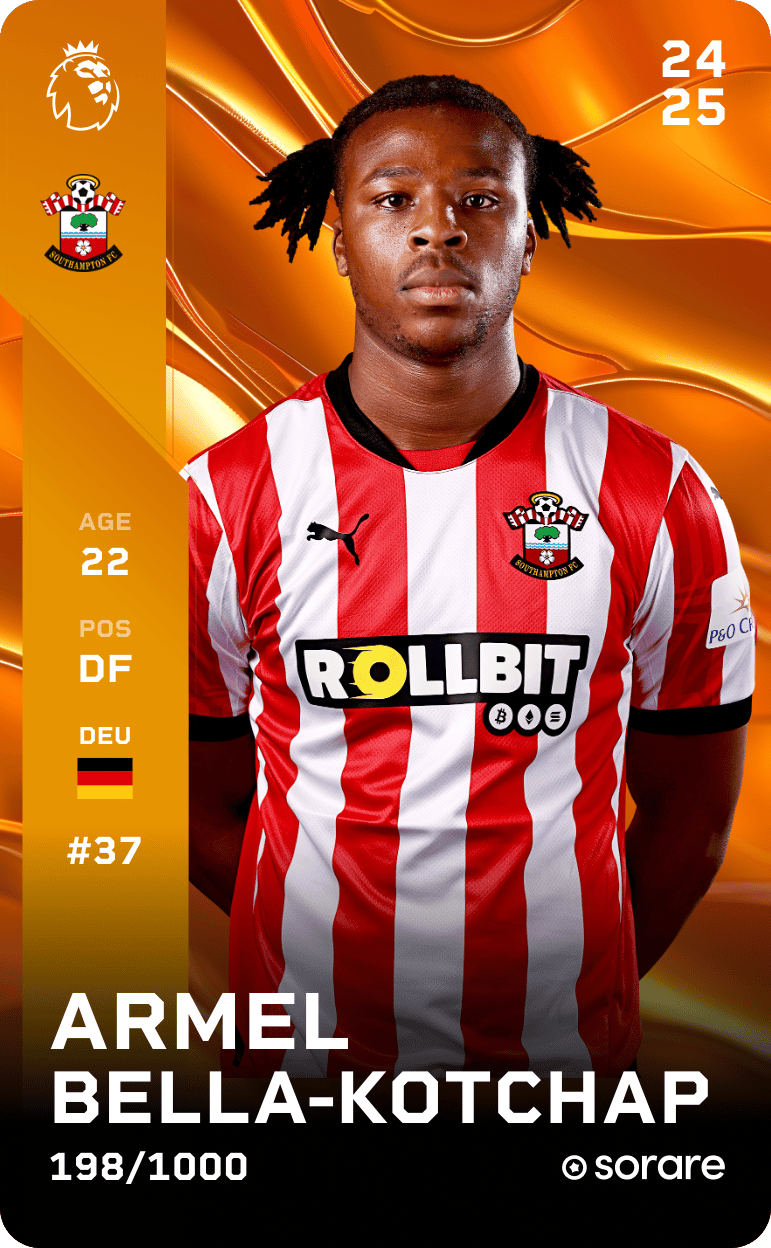 Armel Bella-Kotchap 2024-25 • Limited 198/1000