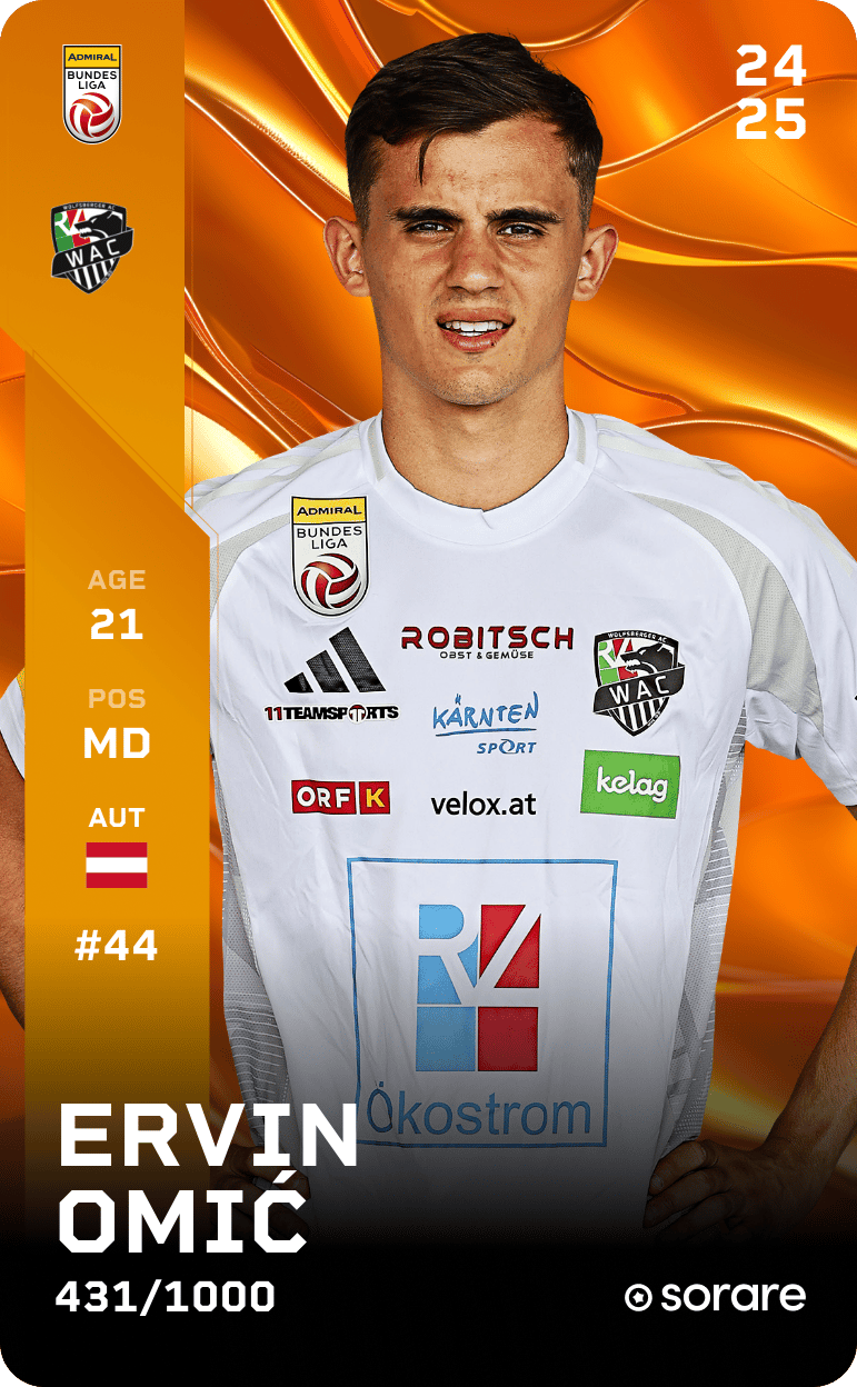 Ervin Omić 2024-25 • Limited 431/1000
