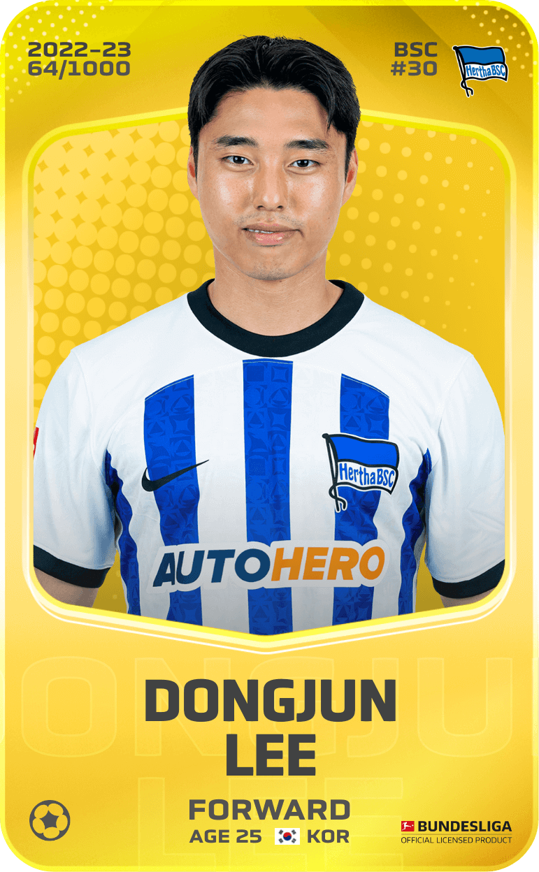 Dongjun Lee 2022-23 • Limited 64/1000