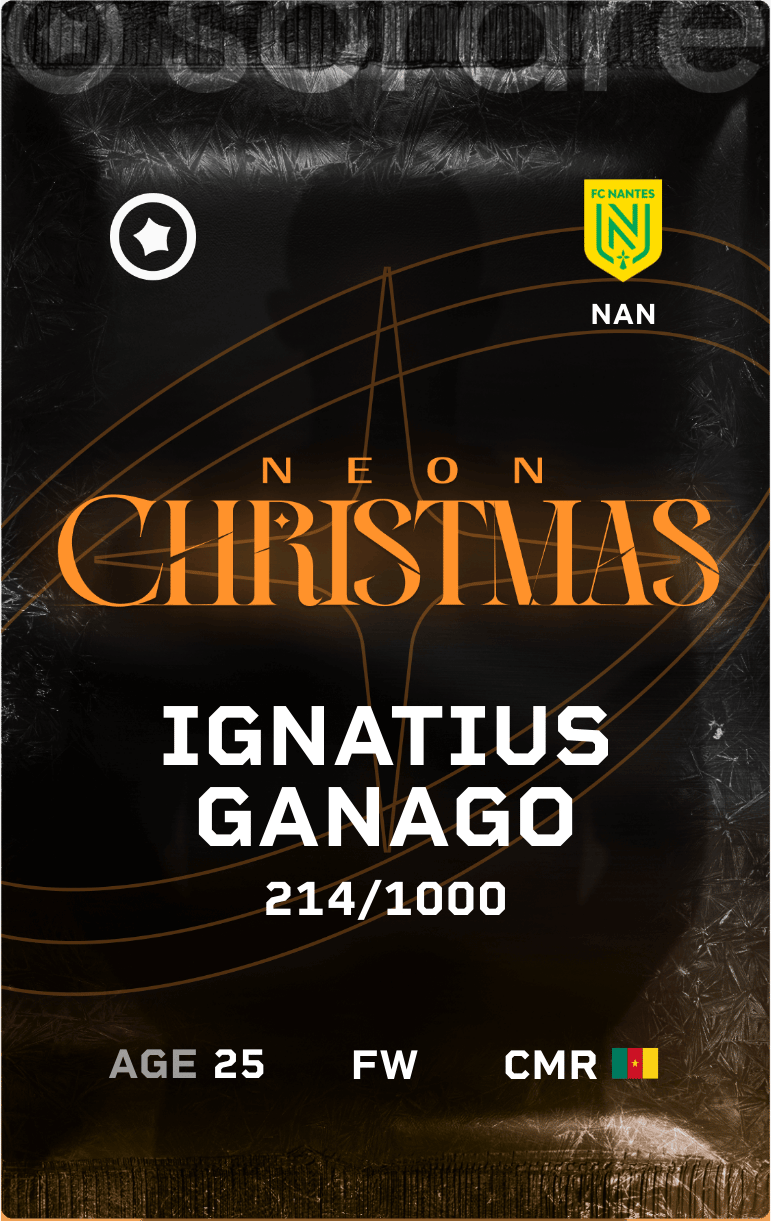 Ignatius Ganago 2024-25 • Limited 214/1000