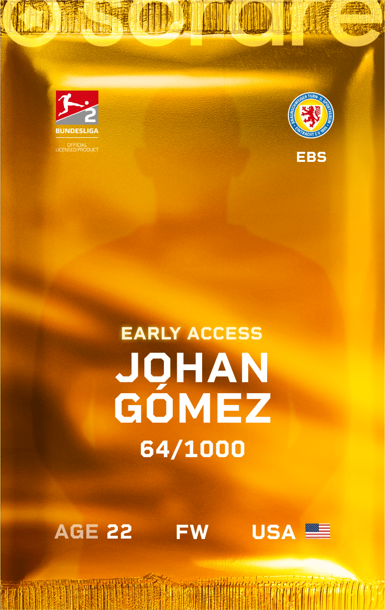 Johan Gómez 2024-25 • Limited 64/1000