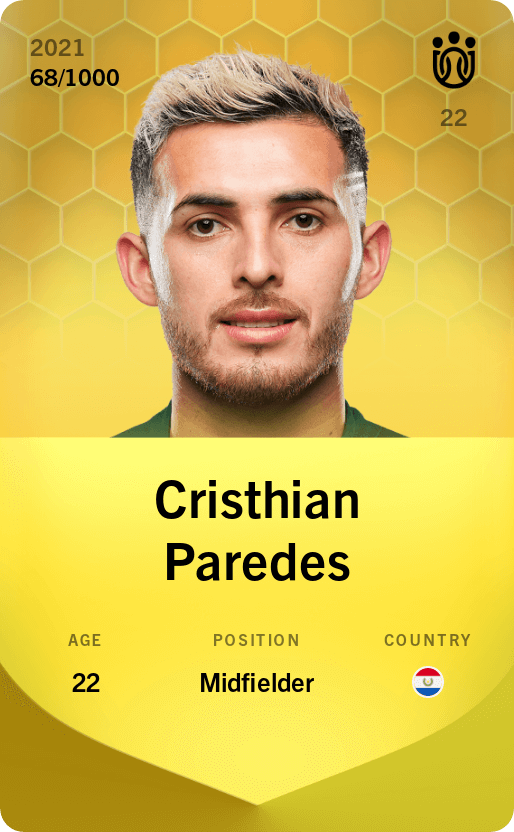 Cristhian Paredes 2021-22 • Limited 68/1000