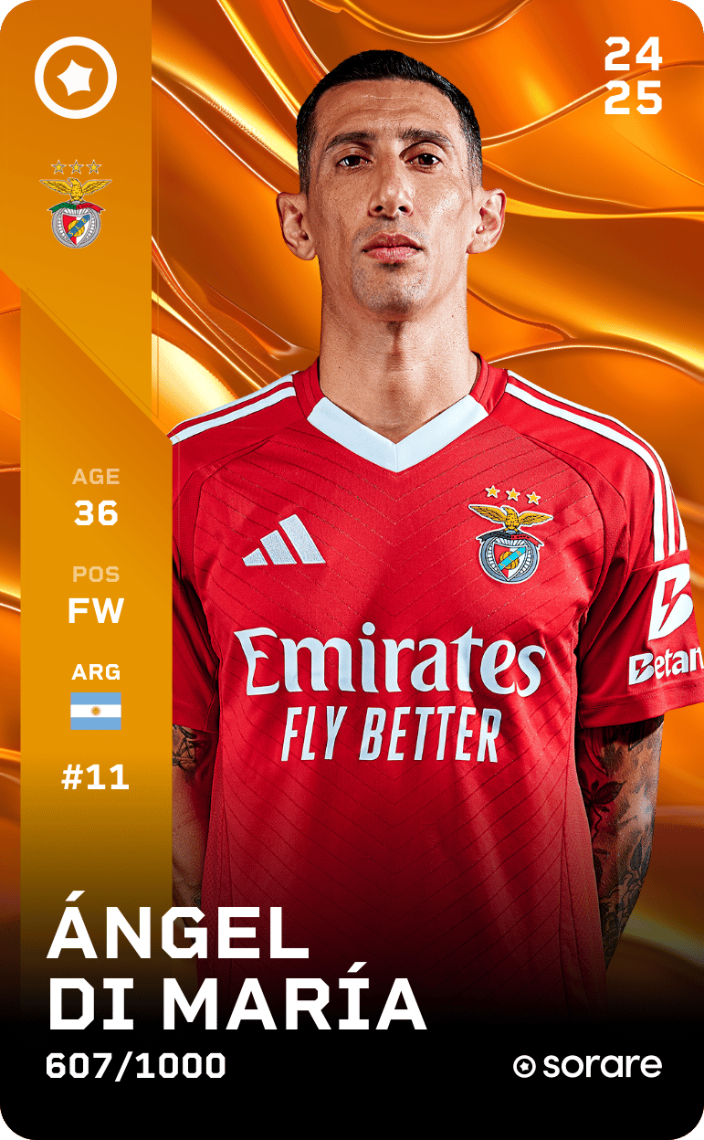 Ángel Di María 2024-25 • Limited 607/1000