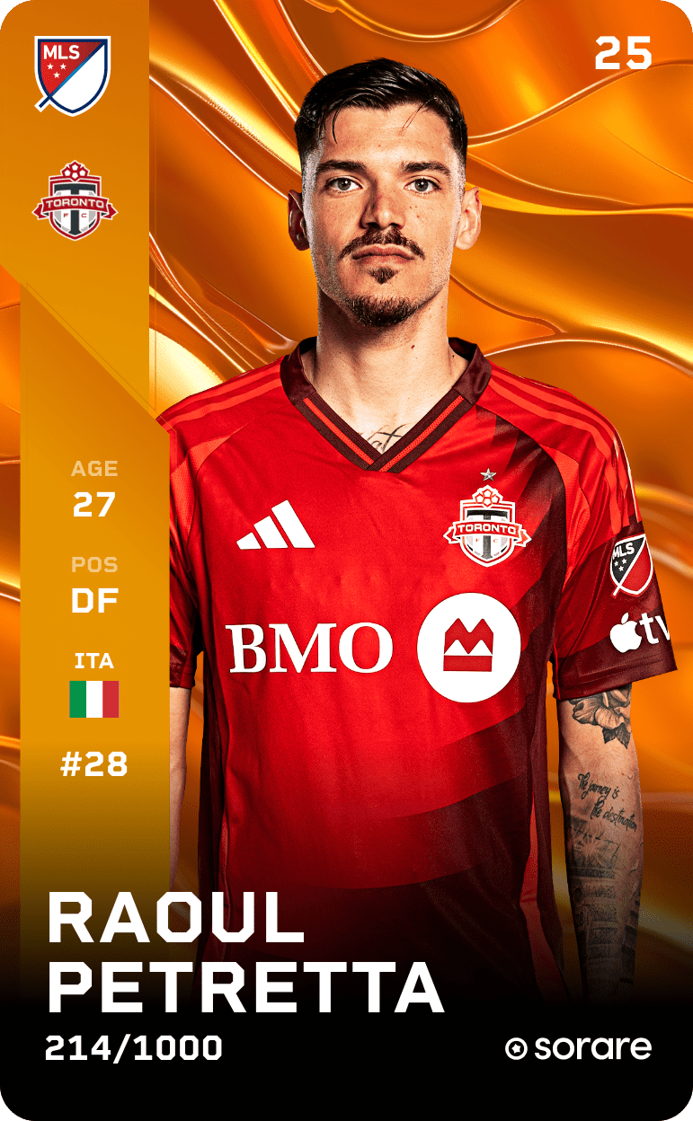 Raoul Petretta 2025-26 • Limited 214/1000