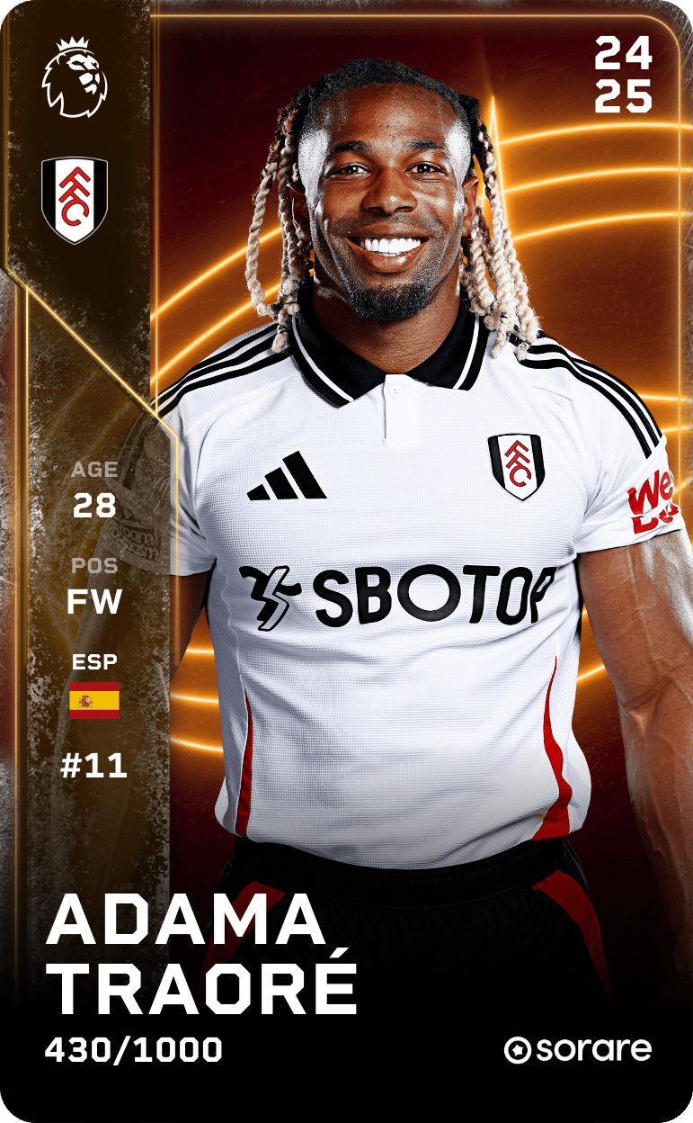 Adama Traoré 2024-25 • Limited 430/1000