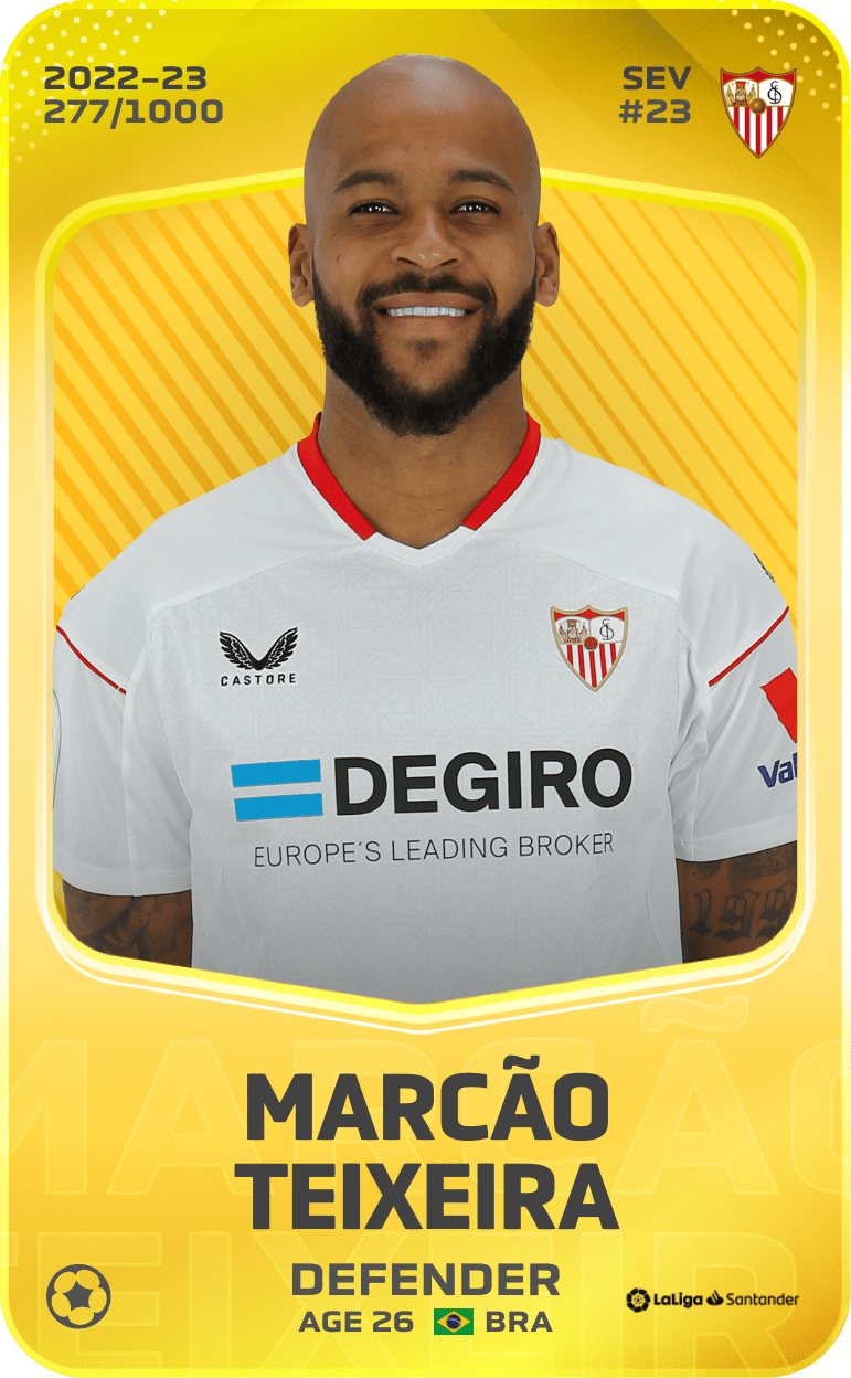 Marcão Teixeira 2022-23 • Limited 277/1000