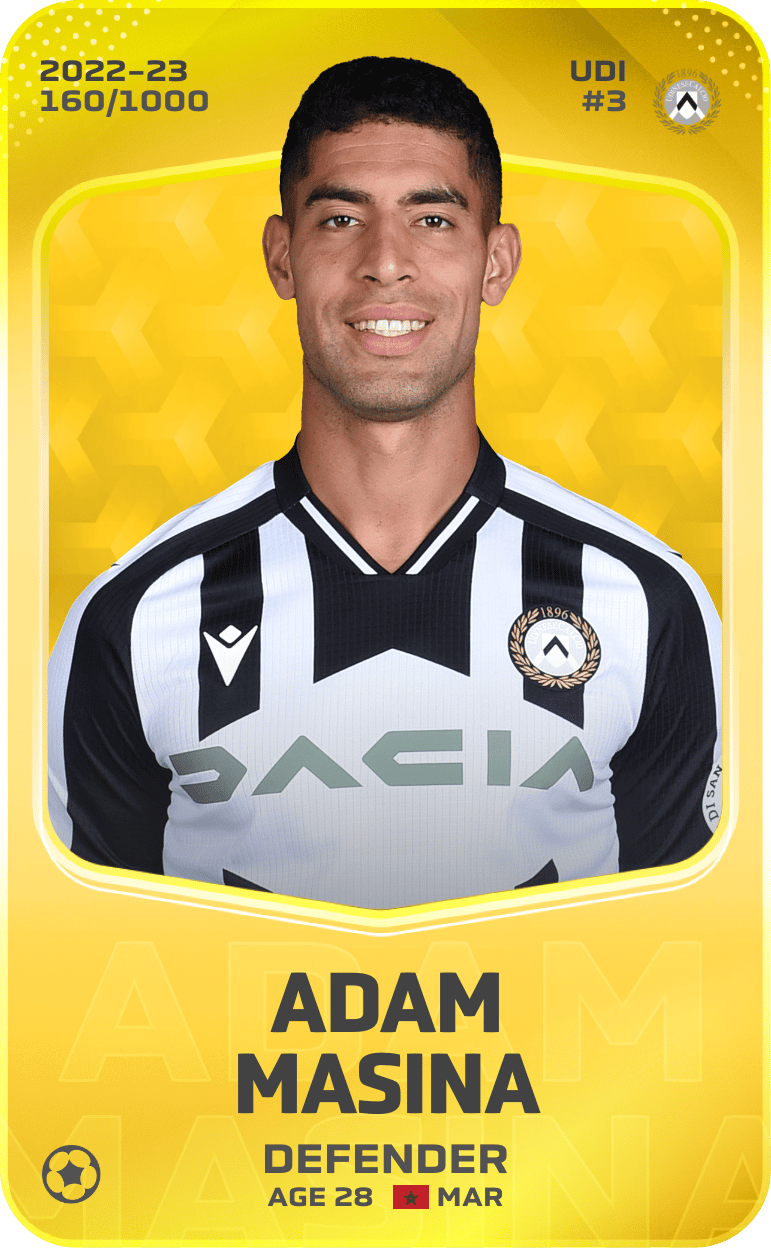 Adam Masina 2022-23 • Limited 160/1000