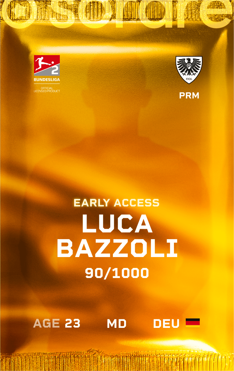 Luca Bazzoli 2024-25 • Limited 90/1000