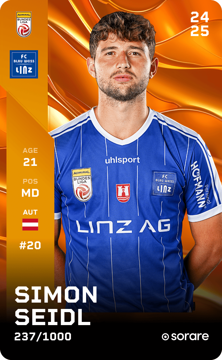 Simon Seidl 2024-25 • Limited 237/1000