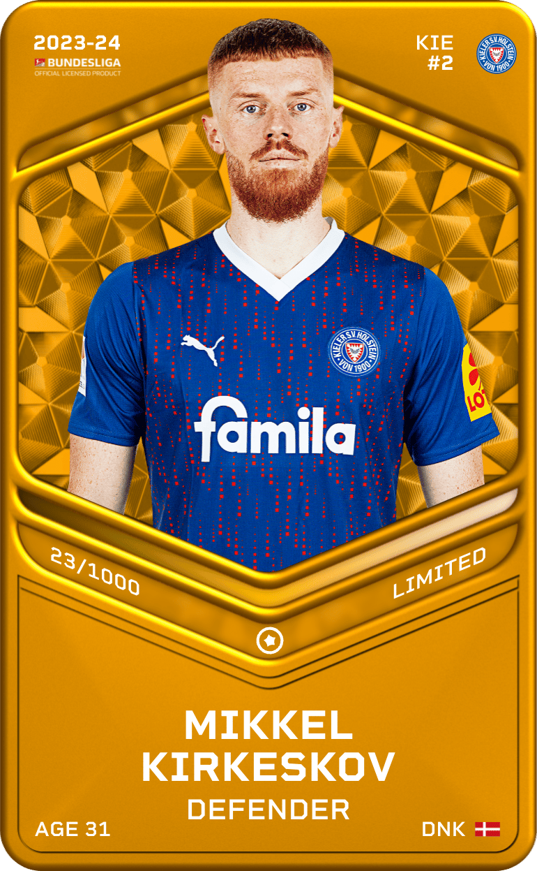 Mikkel Kirkeskov 2023-24 • Limited 23/1000