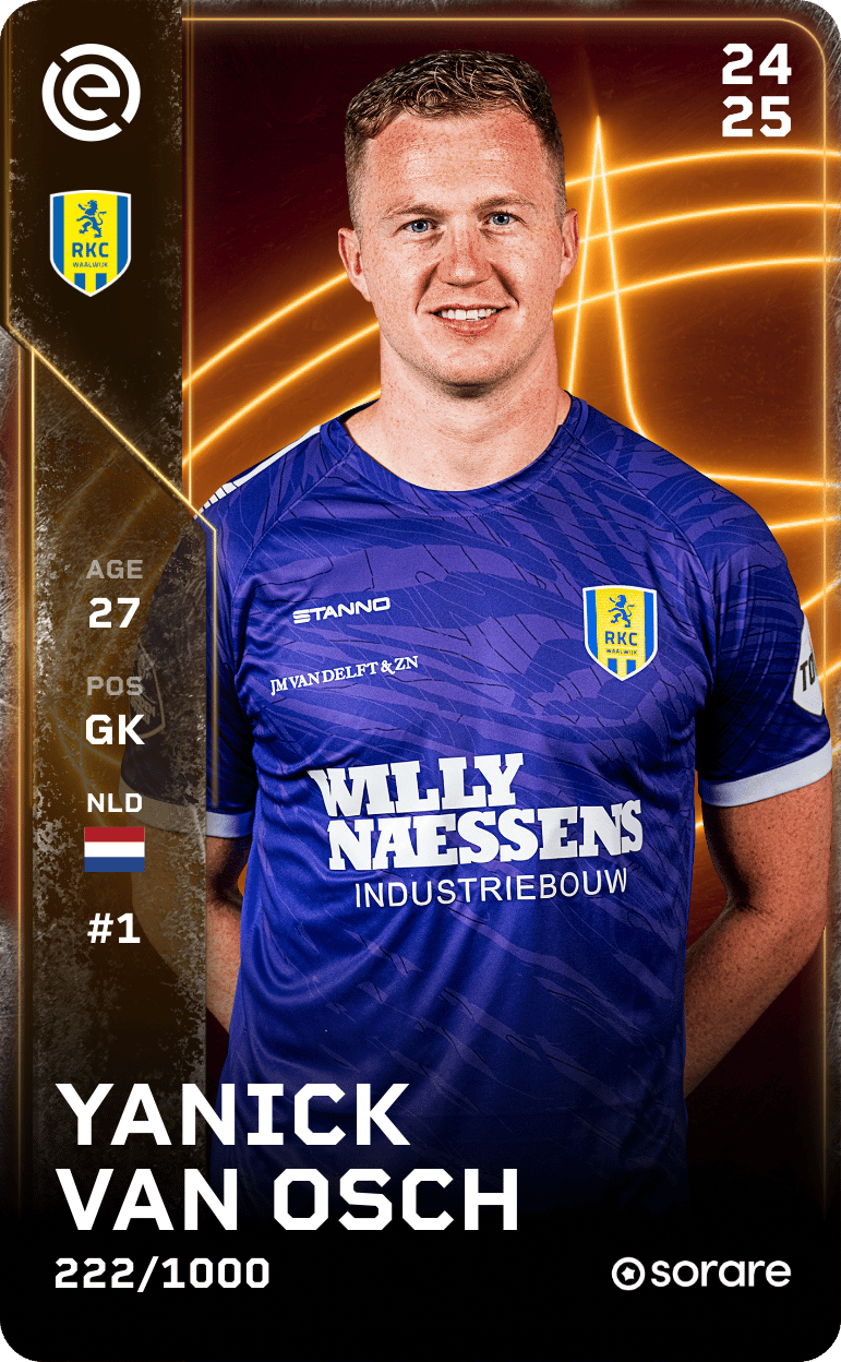 Yanick van Osch 2024-25 • Limited 222/1000