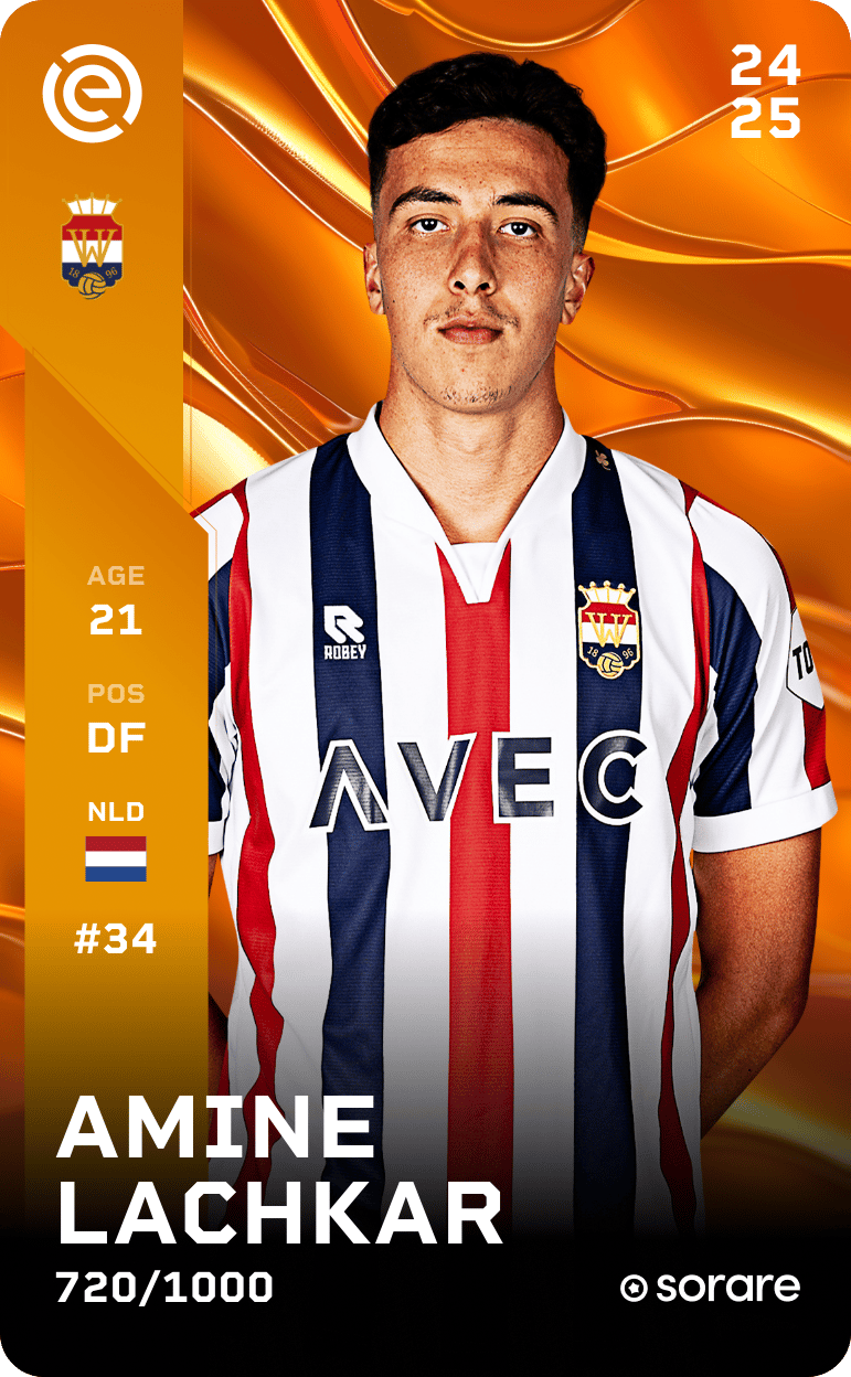 Amine Lachkar 2024-25 • Limited 720/1000