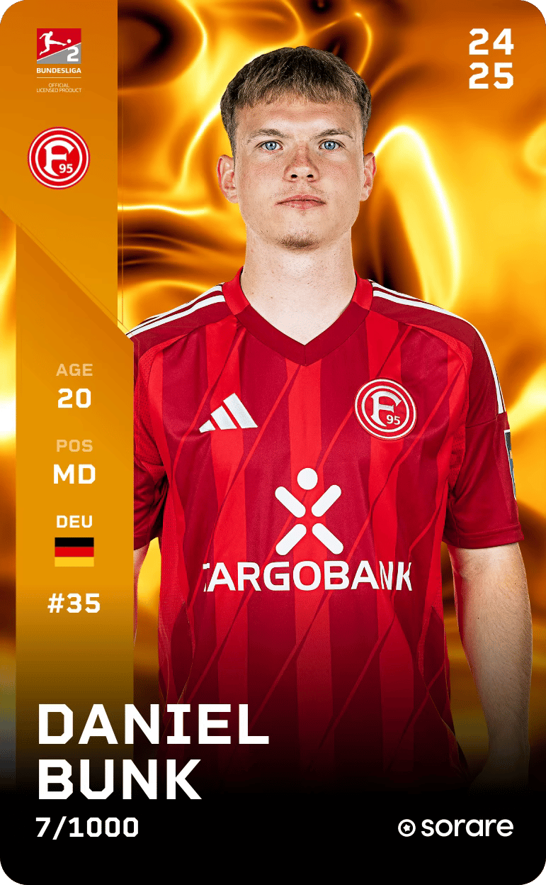 Daniel Bunk 2024-25 • Limited 7/1000