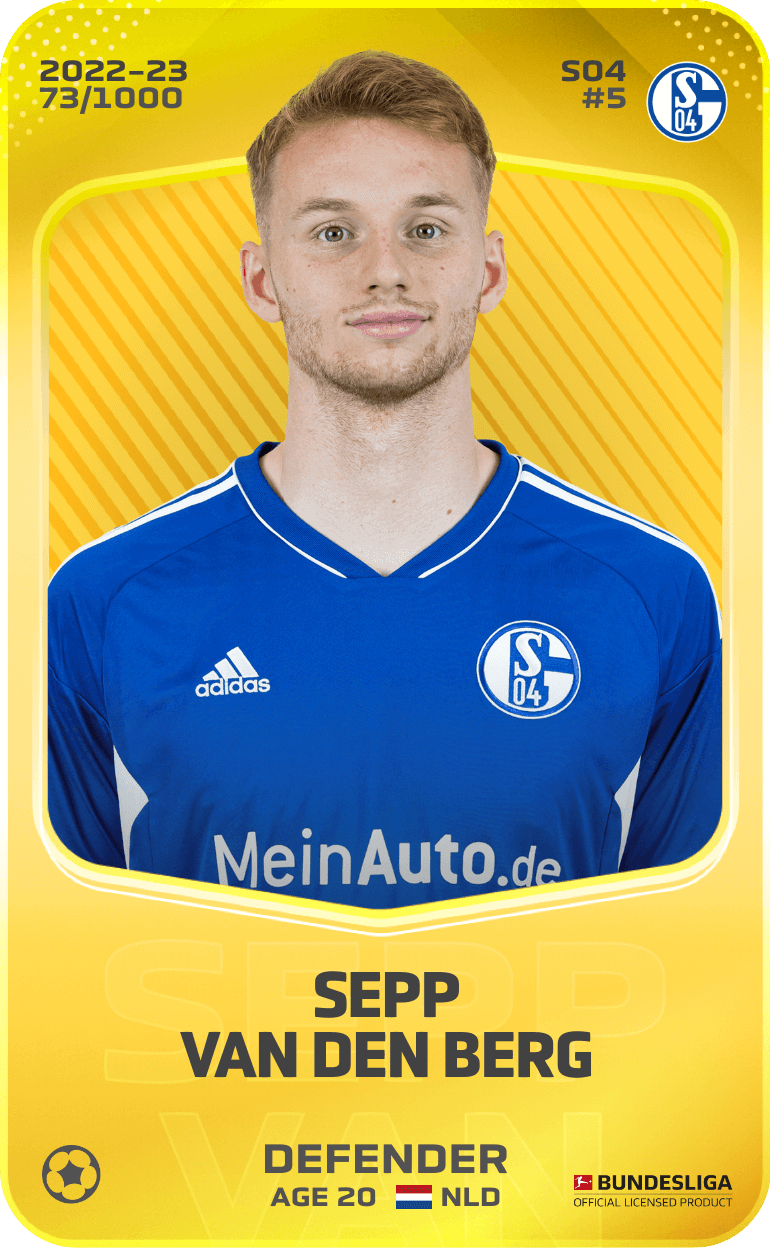 Sepp van den Berg 2022-23 • Limited 73/1000