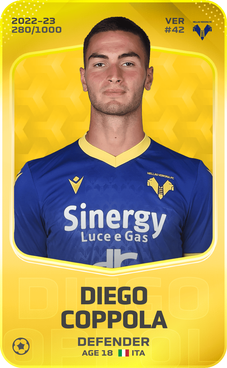 Diego Coppola 2022-23 • Limited 280/1000