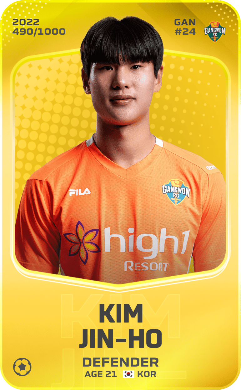 Kim Jin-Ho 2022-23 • Limited 490/1000