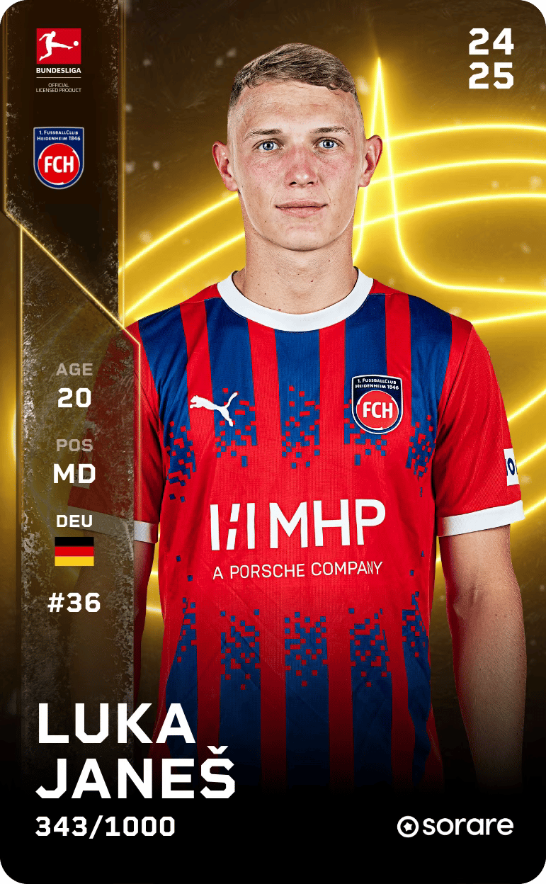 Luka Janeš 2024-25 • Limited 343/1000