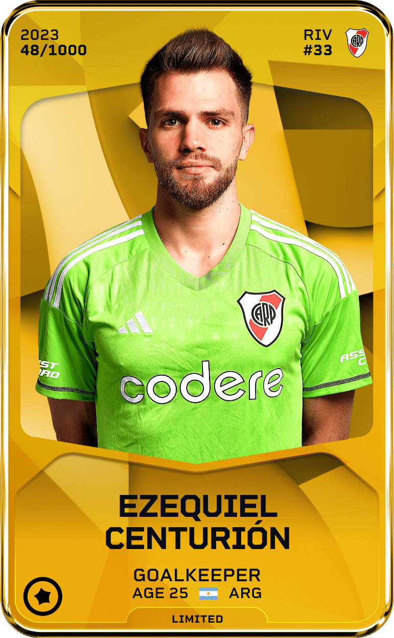 Ezequiel Centurión 2023-24 • Limited 48/1000