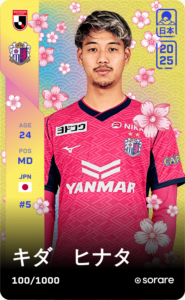 Hinata Kida 2025-26 • Limited 100/1000