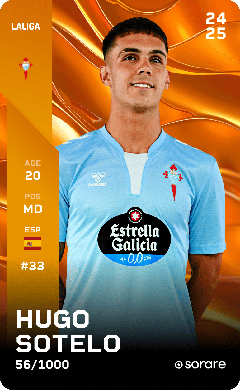 Hugo Sotelo 2024-25 • Limited 56/1000