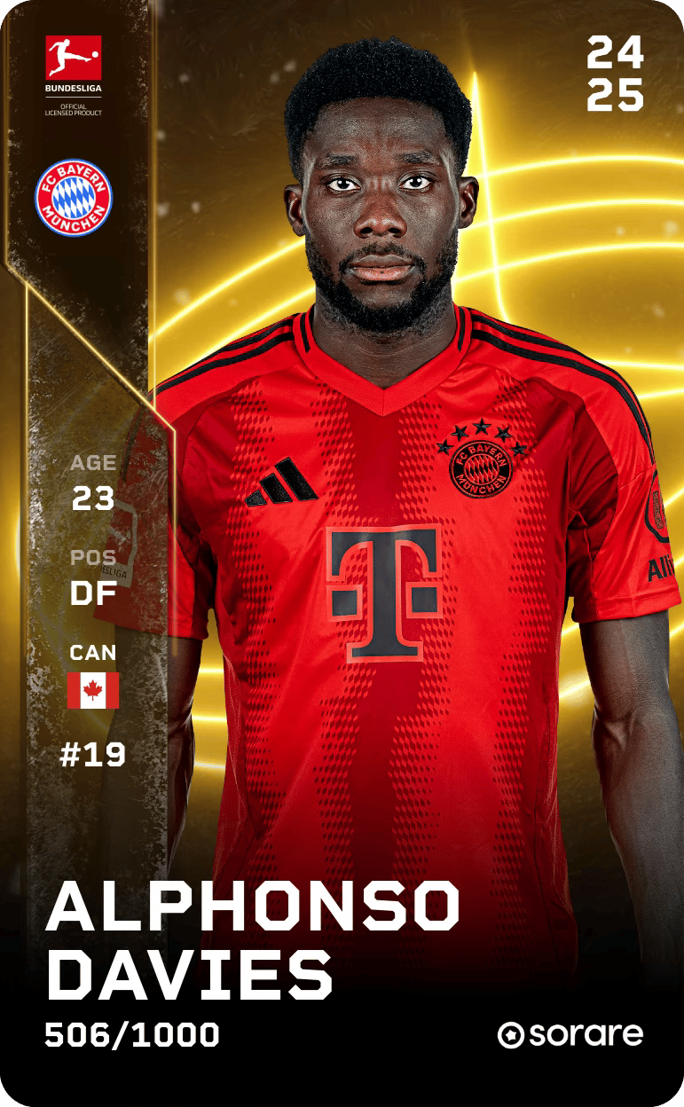 Alphonso Davies 2024-25 • Limited 506/1000