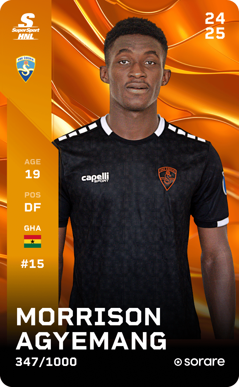 Morrison Agyemang 2024-25 • Limited 347/1000