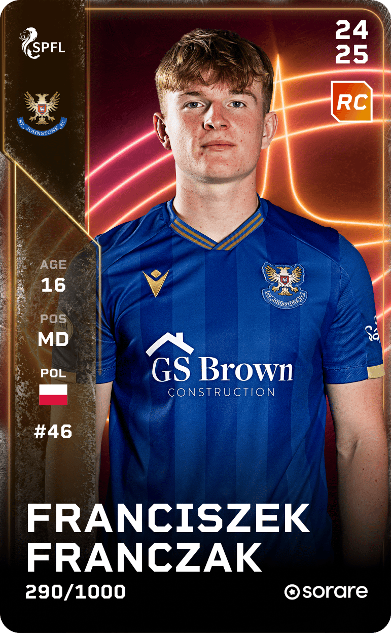Franciszek Franczak 2024-25 • Limited 290/1000