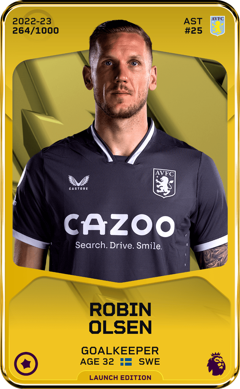 Robin Olsen 2022-23 • Limited 264/1000