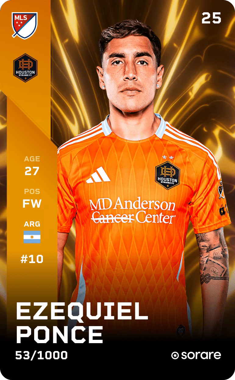 Ezequiel Ponce 2025-26 • Limited 53/1000