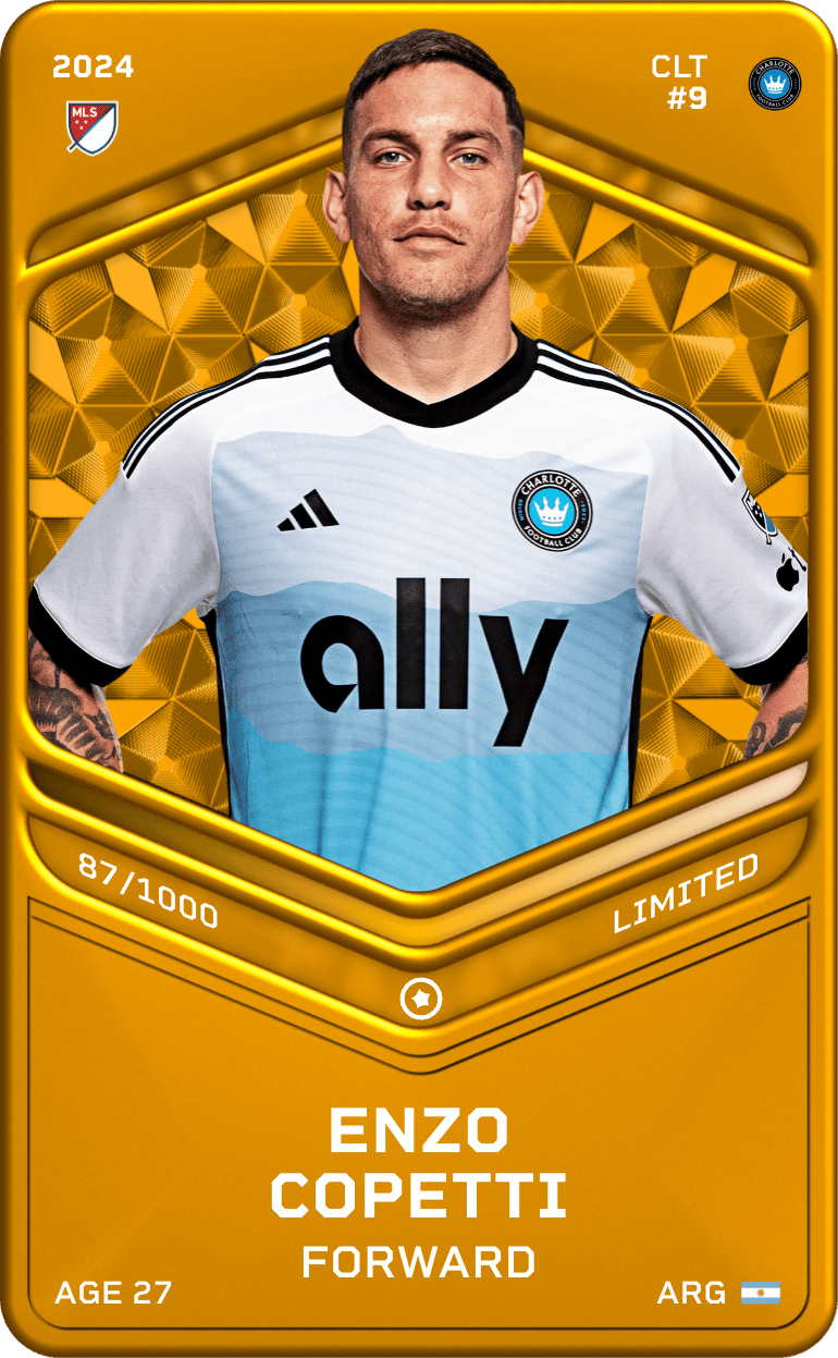 Enzo Copetti 2024-25 • Limited 87/1000