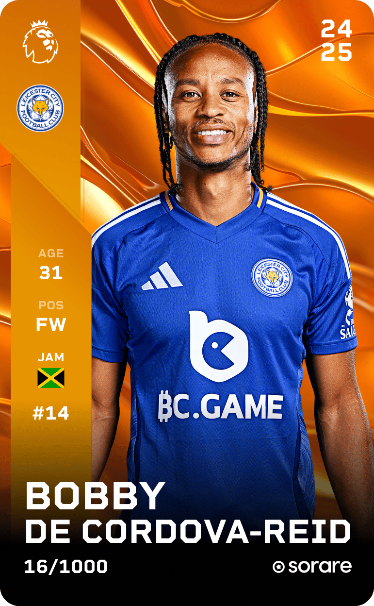 Bobby De Cordova-Reid 2024-25 • Limited 16/1000