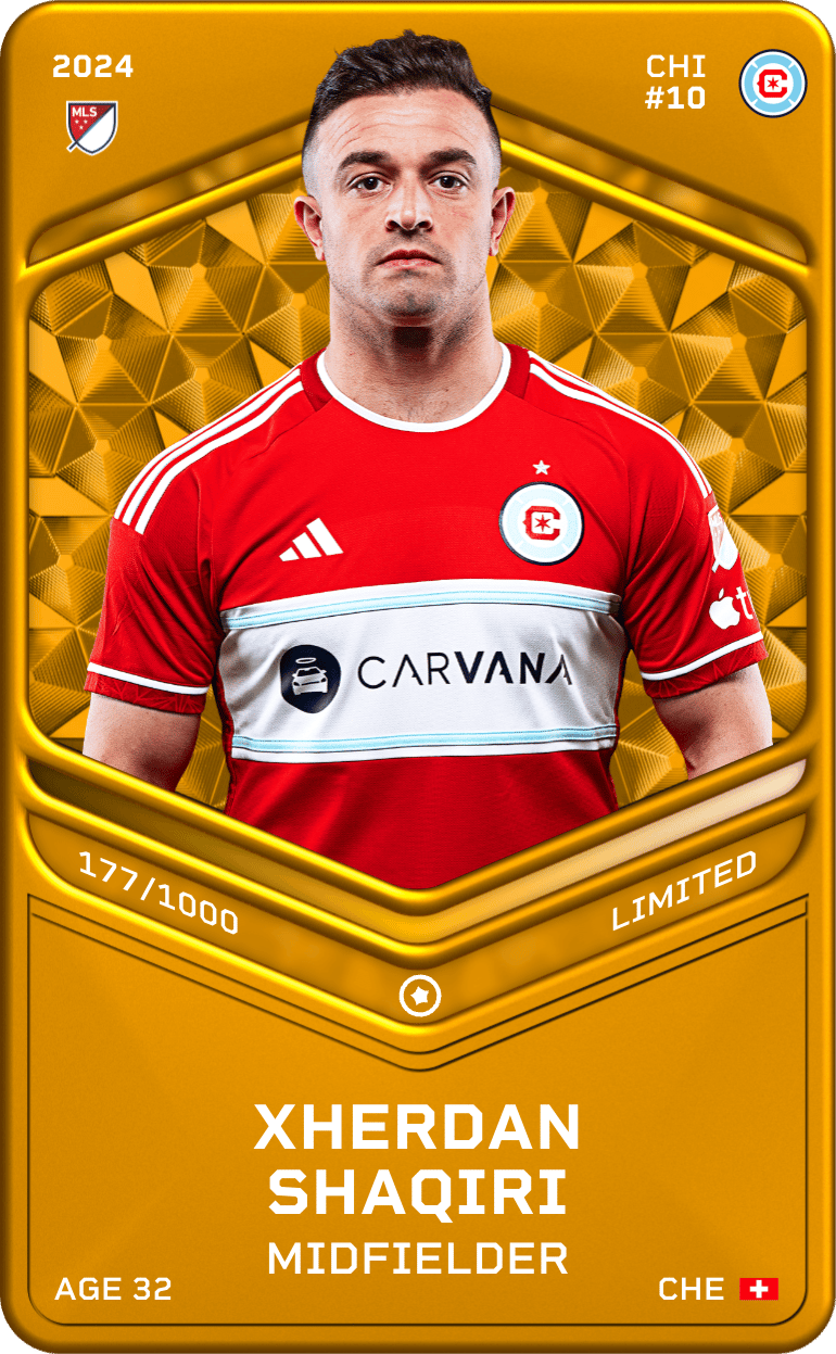 Xherdan Shaqiri 2024-25 • Limited 177/1000