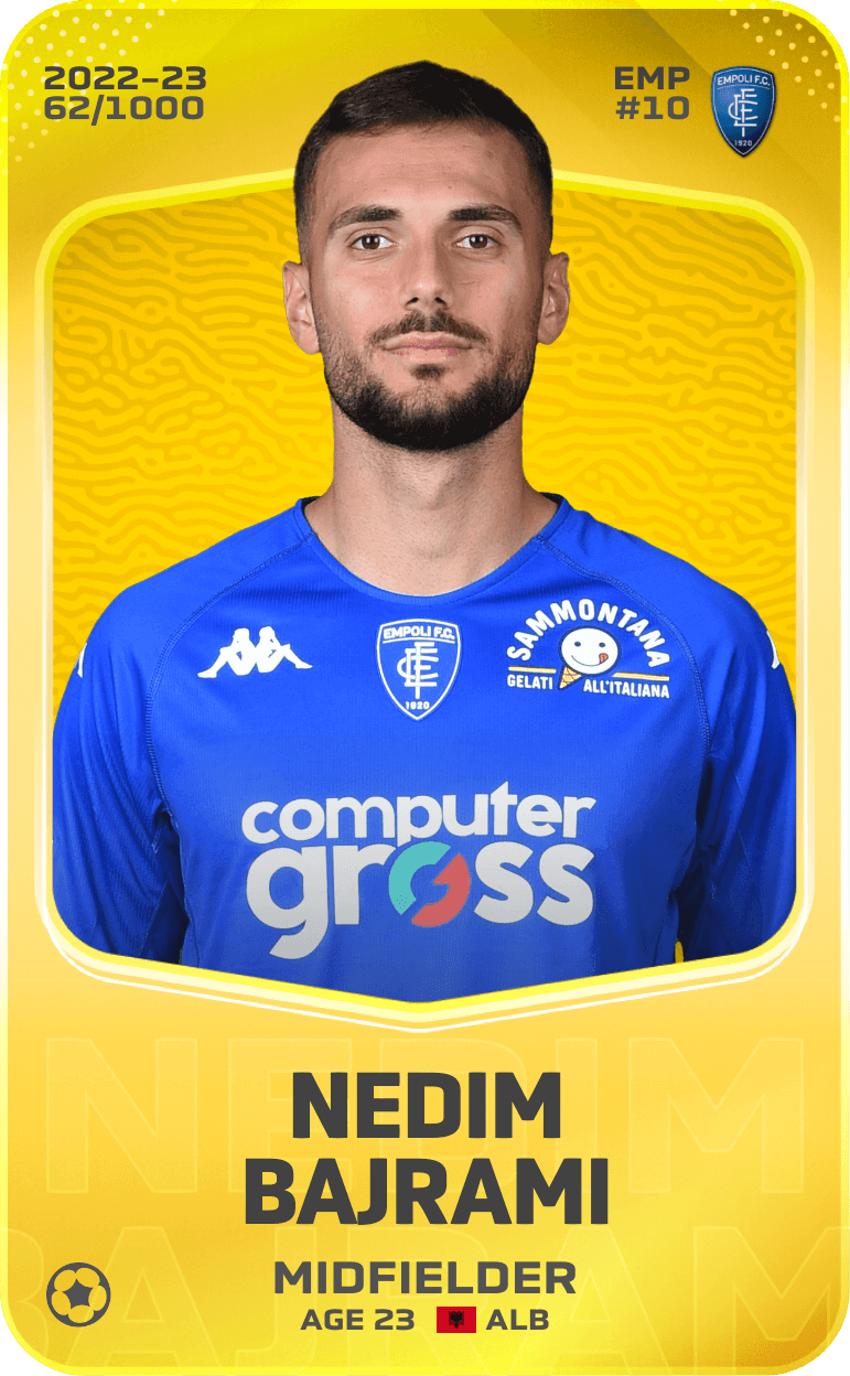 Nedim Bajrami 2022-23 • Limited 62/1000