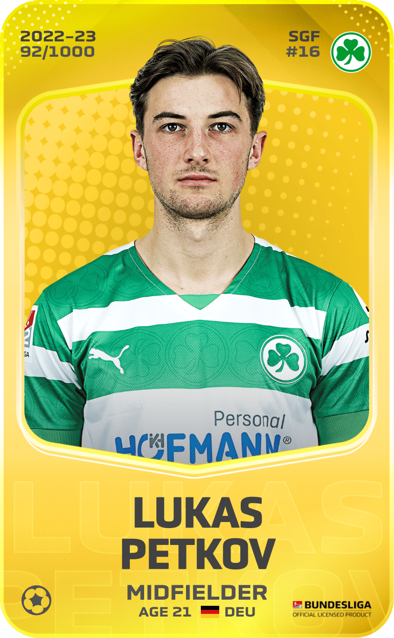 Lukas Petkov 2022-23 • Limited 92/1000