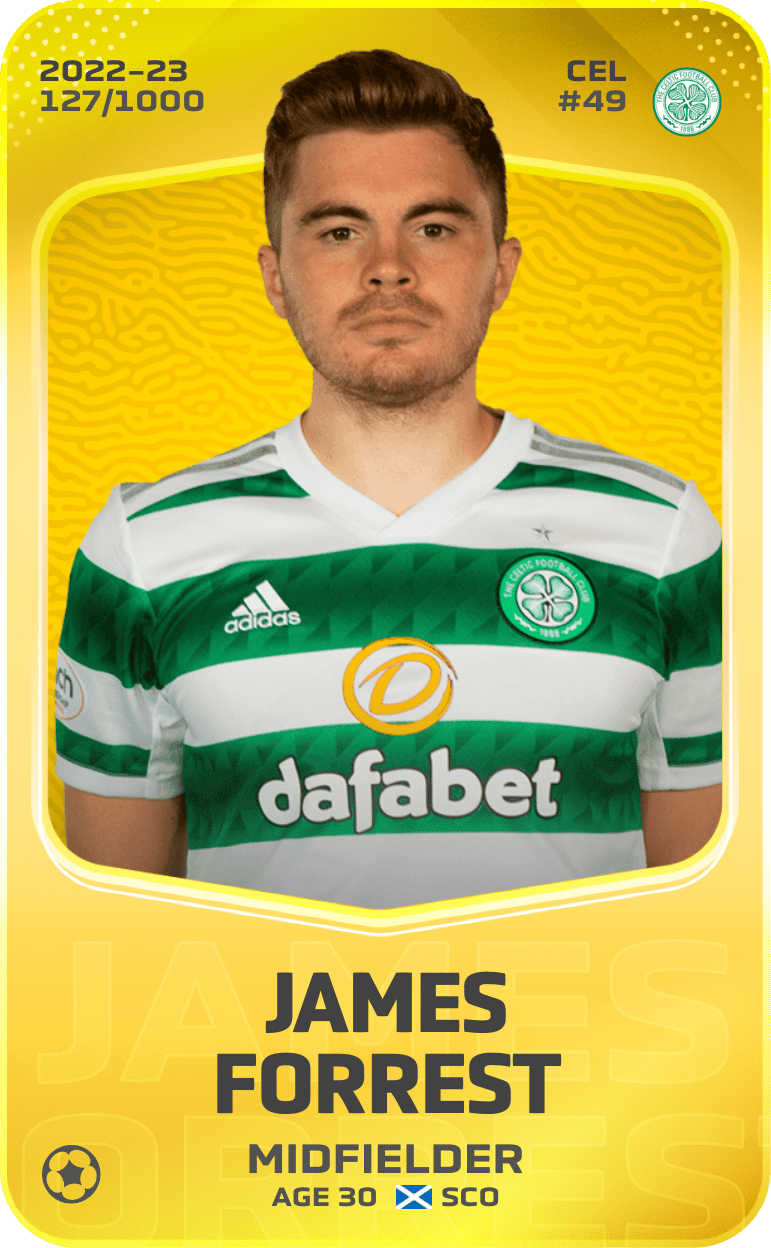 James Forrest 2022-23 • Limited 127/1000