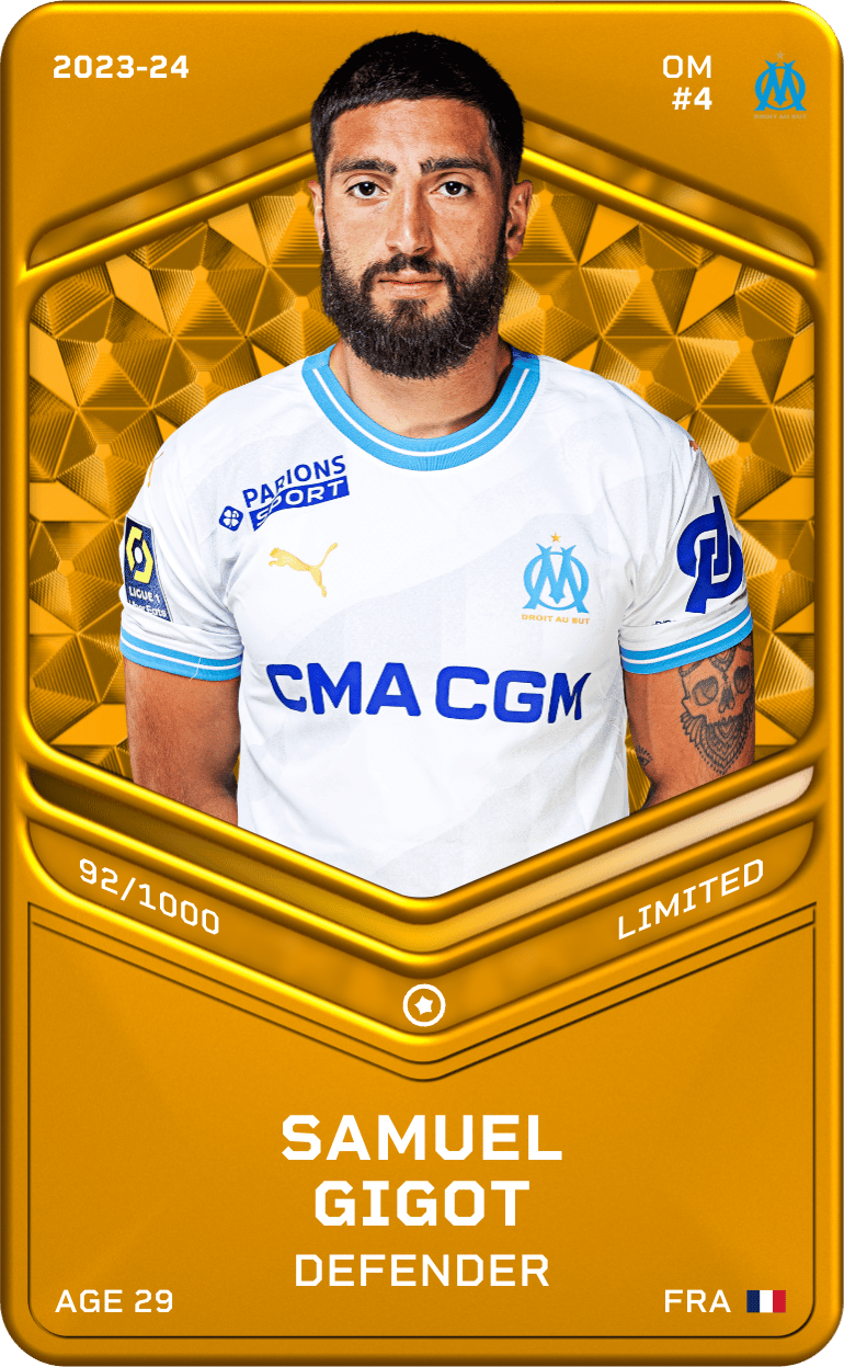 Samuel Gigot 2023-24 • Limited 92/1000