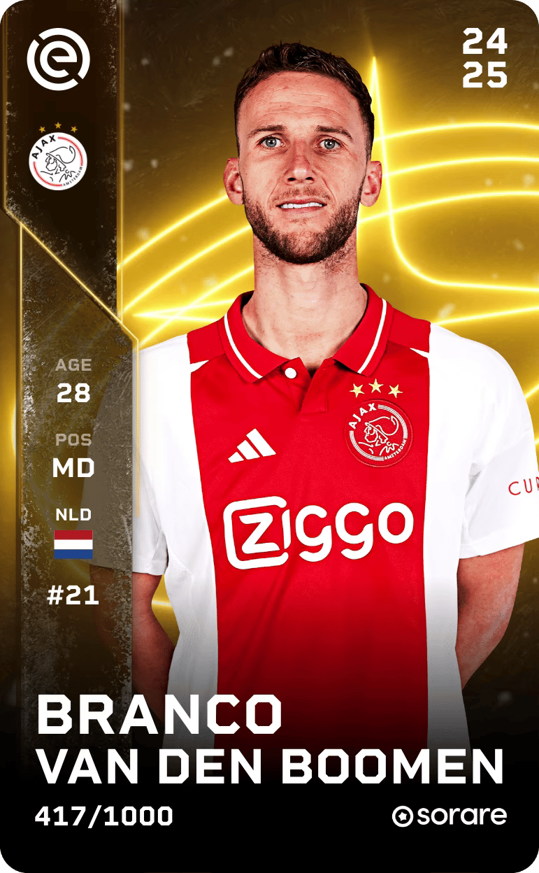 Branco van den Boomen 2024-25 • Limited 417/1000