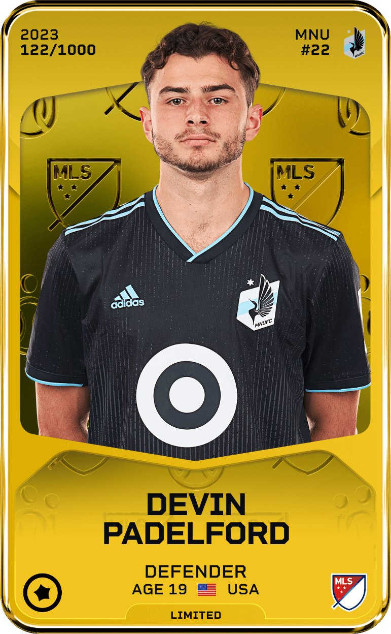 Devin Padelford 2023-24 • Limited 122/1000