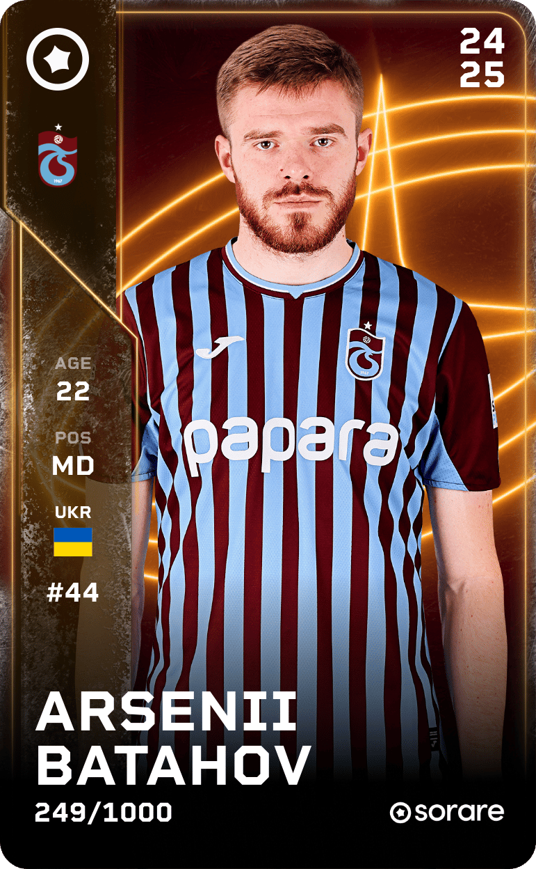 Arsenii Batahov 2024-25 • Limited 249/1000