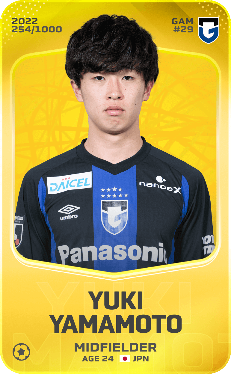 Yuki Yamamoto 2022-23 • Limited 254/1000
